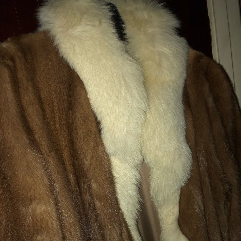 Women’s full length mink coat